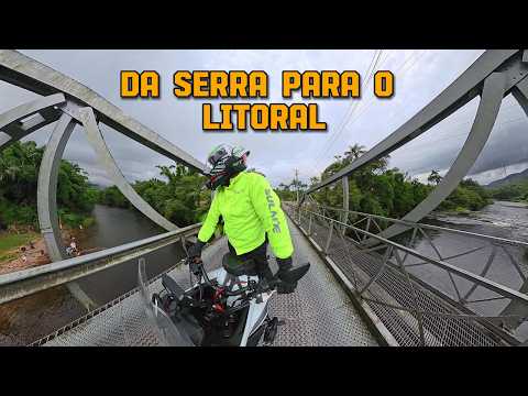 Do Paraná a Santa Catarina na NX500 | Estradas, Neblina e Muitas Serras
