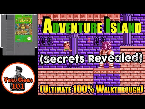 Adventure Island NES Walkthrough | 100% Guide | Video Games 101