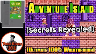 Adventure Island NES Walkthrough | 100% Guide | Video Games 101