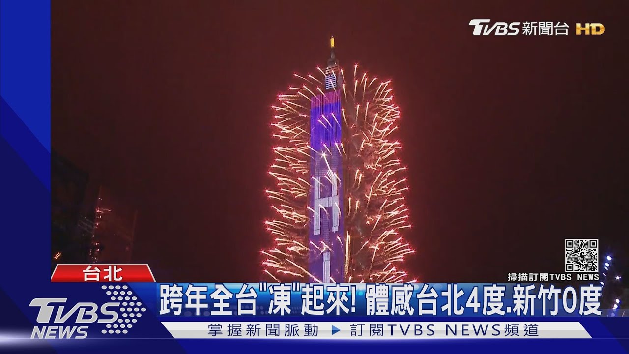 跨年全台「凍」起來! 體感台北4度、新竹0度