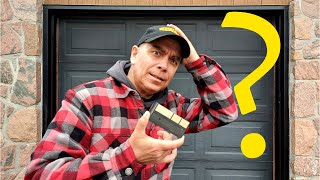 How to Open Your Garage Door Manually // When Opener Won