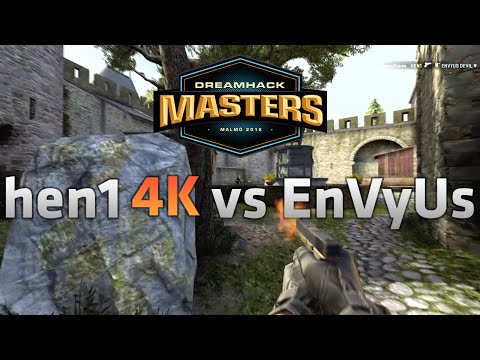 CS:GO - Dreamhack Masters Malmö 2016 - hen1 4K vs EnVyUs