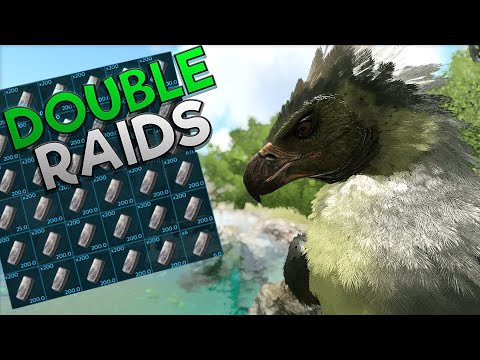 Insane Profit From DOUBLE RAIDS - ARK Official PVP