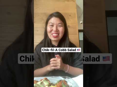 Chik-fil-a modified Cobb salad (with spicy chicken hack)- how good is it??