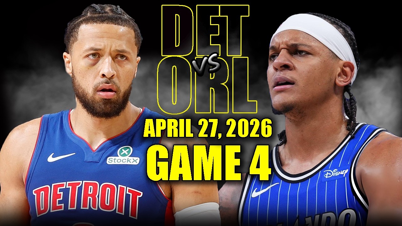 4월28일 디트로이트 올랜도 NBA 하이라이트