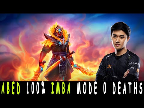 ABED IMBA EMBER SPIRIT against QCY.YAWAR - 100% OUTPLAY 0 DEATHS