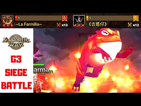 Tomoe.exe - High G3 Siege - GOAT v La Farmilia v Young & Dangerous - Summoners War