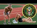 Bodybuilders try the US Army Fitness Test without practice