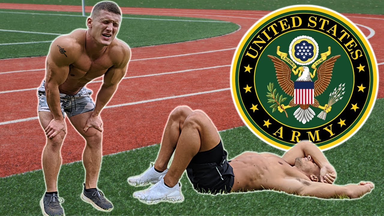 Bodybuilders try the US Army Fitness Test without practice thumnail