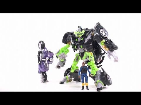 Video Review of the Transformers 3 Dark of the Moon (DOTM) ; Human Alliance Skids