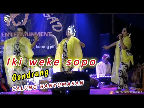 Iki Wek e Sopo  ( Gandrung ) Lengger calung banyumasan kembange jagad Cilacap ACS Pro Audio