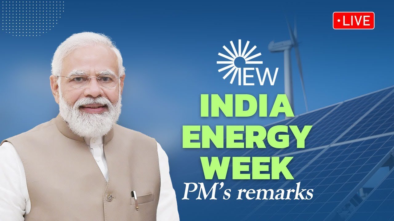 PM Modi Addresses India Energy Week Inauguration via Video Conference