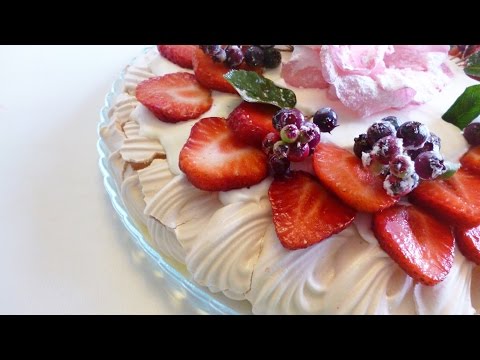 Десерт\торт  Анна Павлова.История.Как приготовить. \ Dessert Pavlova