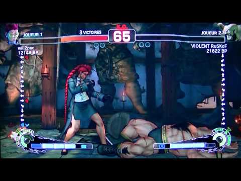 SSF4 HD VIOLENT RuSKoF (Zangief) vs will2pac (VIPER)