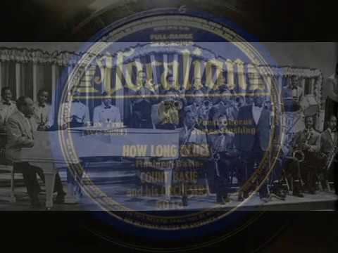 78rpm: How Long Blues - Count Basie and his Orchestra, 1939 - Vocalion 5010