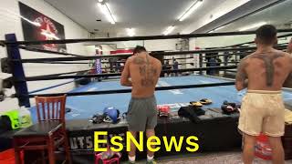 New video Ryan Garcia fight week is in incredible shape