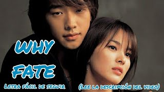 Download lagu WHY - FATE (운명) (Letra Fácil De Seguir) {Full House OST} (Lee la descripción del video) mp3 Download lagu WHY - FATE (운명) (Letra Fácil De Seguir) {Full House OST} (Lee la descripción del video) mp3