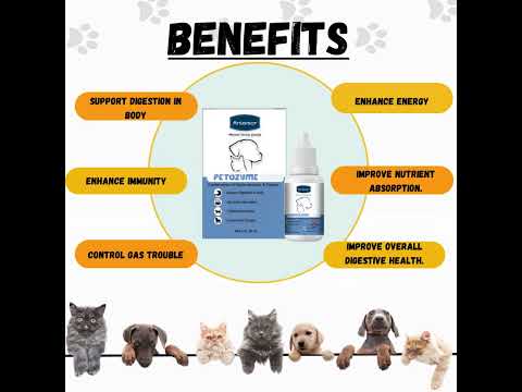 Petozyme Drop- Aniamor- Alpha-amylase & papain Drops-30ml