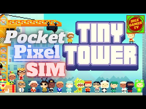Your Own Skyscraper, Tiny Tower: 8 Bit Retro Tycoon, beginner tips, guide, game review, gameplay - YouTube
