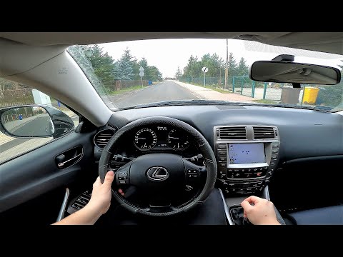 Lexus IS 220d II 2.2 177HP (2007) POV Test Drive & Acceleration 0-100 | 4K #170