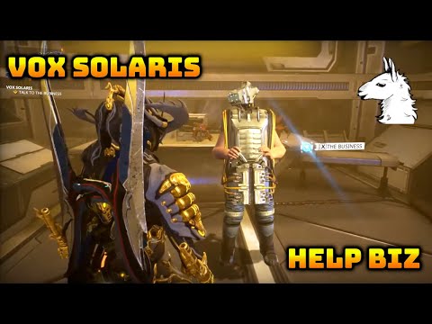 Let's Play Warframe (65) Vox Solaris - Part 2: Help Biz