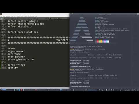 ArcoLinux : 1673 How to build the ArcoLinuxB Icewm iso