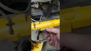 Fault finding a dewalt table saw that won