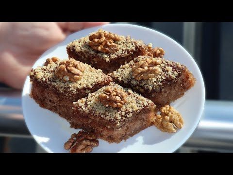 LAŽNA BAKLAVA - sočni kolač sa orasima i mjerom na čaše