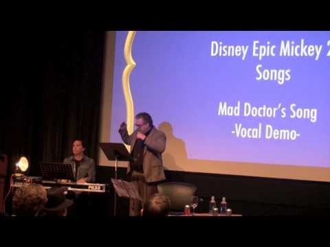 Jim Dooley and Randy Crenshaw Performing "Epic Mickey 2: The Power of Two" Song for SCL