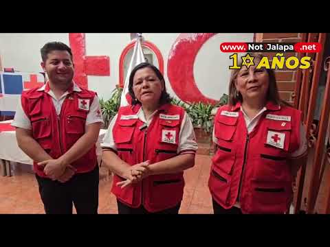Iluminarán la Municipalidad de Jalapa por aniversario de la Cruz Roja