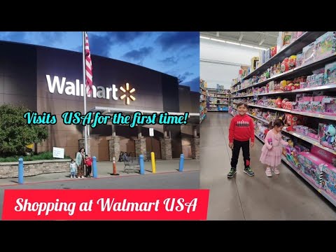 Compras no Walmart EUA/Primeira visita aos EUA!