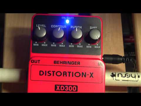 XD300 Distortion-X by Behringer | RockBoard
