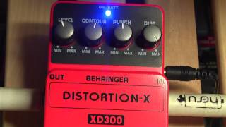 Video thumbnail for Behringer Distortion-X XD300 test review Rockday by Rockdaypl