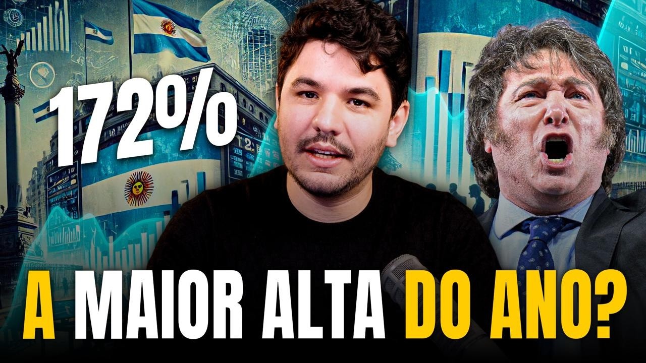 VOU INVESTIR NA BOLSA DA ARGENTINA? 172% DE ALTA NO ANO!
