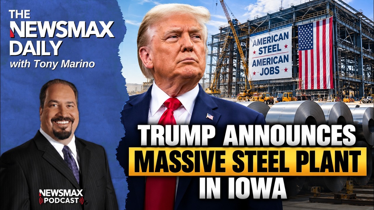 Trump’s Steel Surge Meets a Border Showdown | The NEWSMAX Daily (09/29/2026)