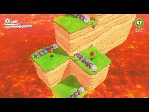 Super Mario Odyssey - Dark Side Moon #11: Yoshi on the Sinking Island