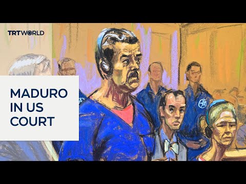 Maduro pleads not guilty to narco-terrorism charges in US court