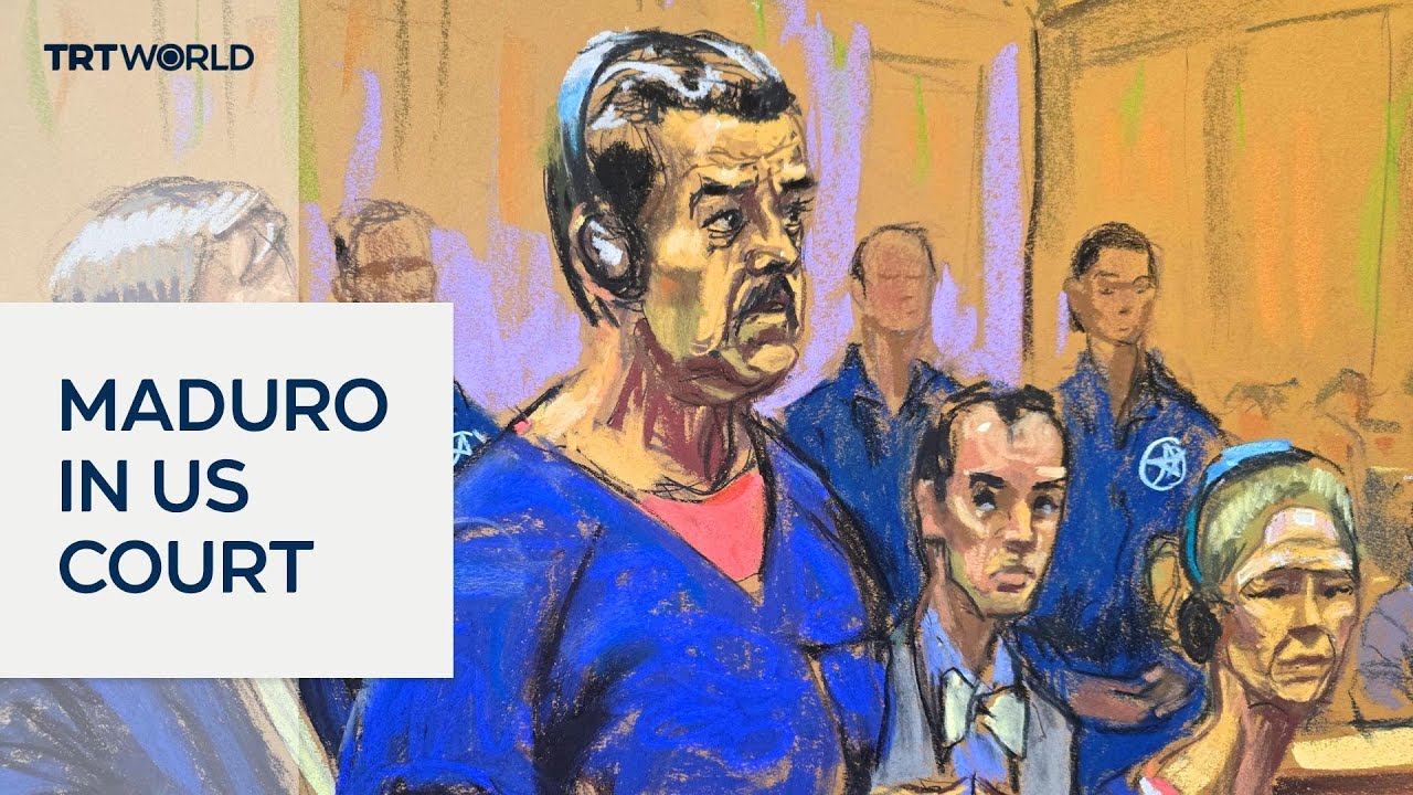 Maduro pleads not guilty to narco-terrorism charges in US court