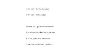 Jakalope   Throw It Away Şarkı Sözü