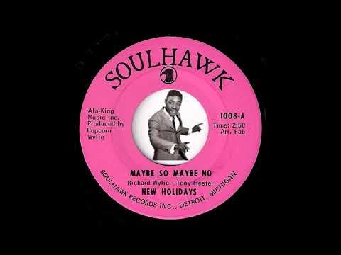 New Holidays - Maybe So Maybe No [Soulhawk] 1969 Detroit Soul 45 Video