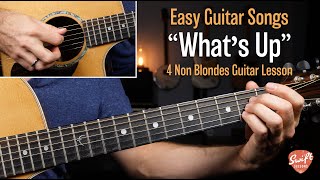 Download lagu 4 Non Blondes 'What's Up' Guitar Lesson - Rhythm & Lead Tutorial! mp3