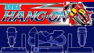 HANG ON 1985 Arcade Live Flyer