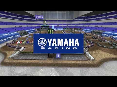 2026 SuperMotocross Rd 9 | Indianapolis | Yamaha Track Map