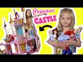 Disney Princess Ultimate Celebration Castle Doll House BUILD with Jasmin, Ariel, Anna, Elsa