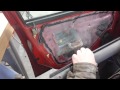 Fixing a car window that's gone off track   2005 Cobalt