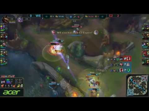 Condi (Lee Sin) Epic InSec WE vs G2 2017 MSI - Semifinals