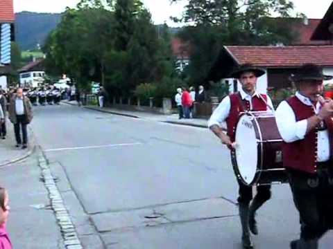 Bezirksmusikfest in Wertach 2010