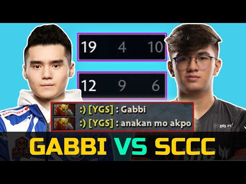 GABBI VS SCCC - TRY HARD CARRYING BOTH TEAM