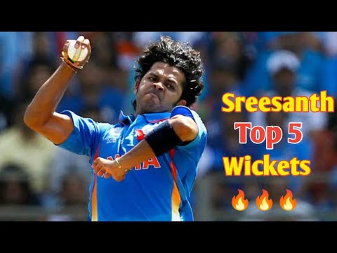 Sreesanth top 5 Wickets | Sreesanth best bowling | Sreesanth best wickets | Sreesanth bowling