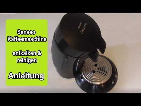Senseo Kaffeemaschine mühelos entkalken & reinigen - Anleitung